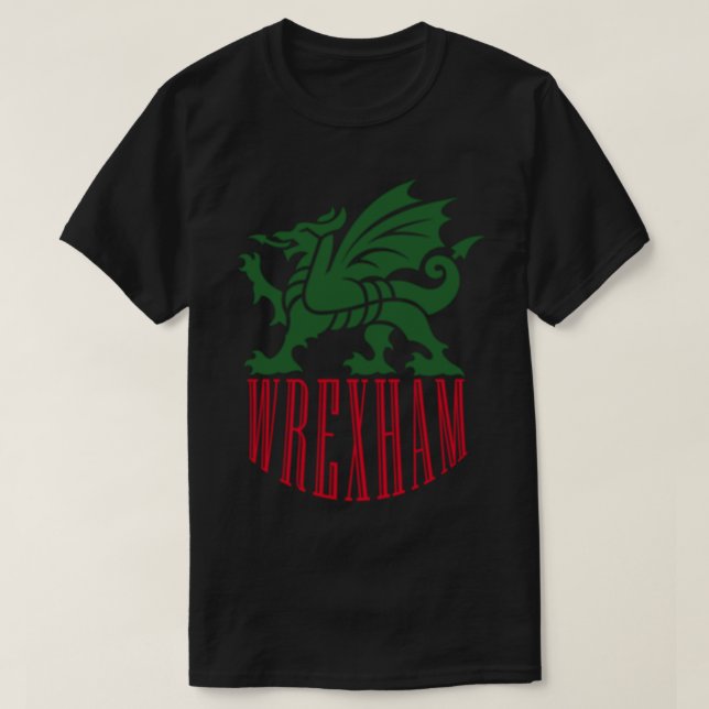 Wrexham Afc (1) T Shirt (Design framsida)