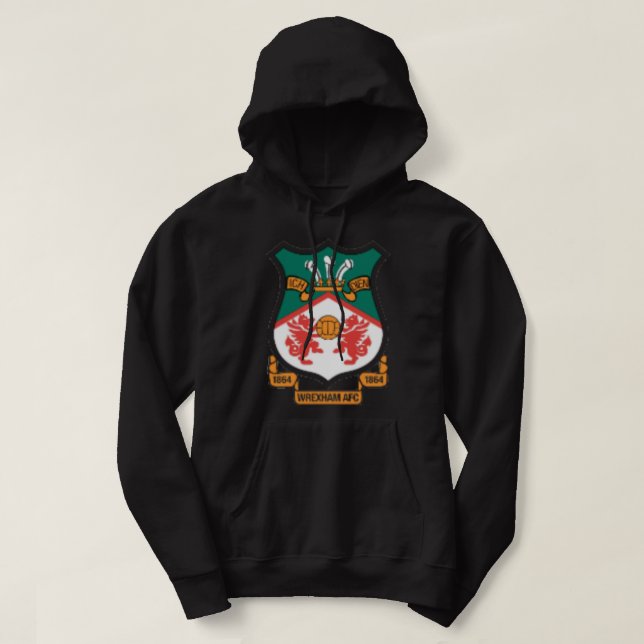 wrexham afc art design Classic Hoodie (Design framsida)