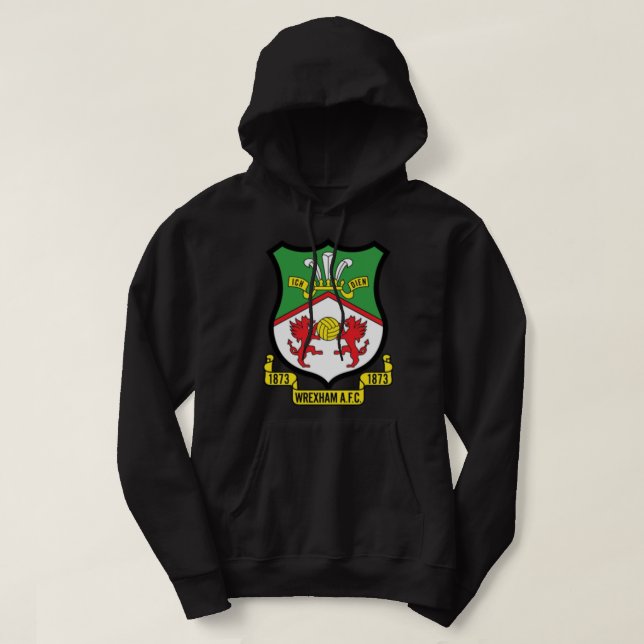 WREXHAM AFC Classic Hoodie (Design framsida)