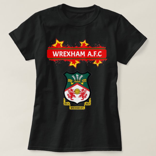 WREXHAM AFC Classic T Shirt (Design framsida)
