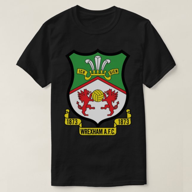 Wrexham AFC Classic T Shirt (Design framsida)