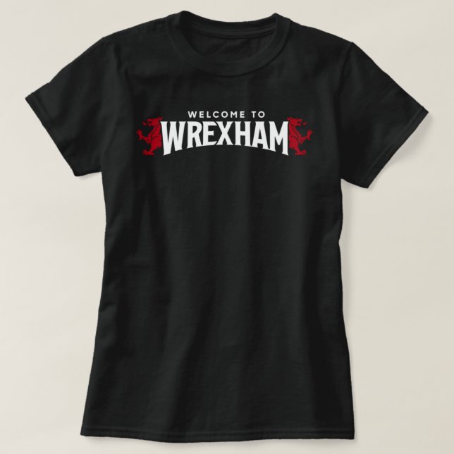 Wrexham Afc Classic T Shirt (Design framsida)