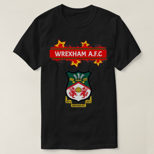 WREXHAM AFC Classic T Shirt (Design framsida)