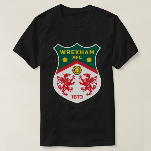 Wrexham AFC Classic T Shirt (Design framsida)