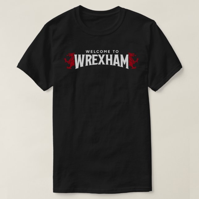 Wrexham Afc Classic T Shirt (Design framsida)