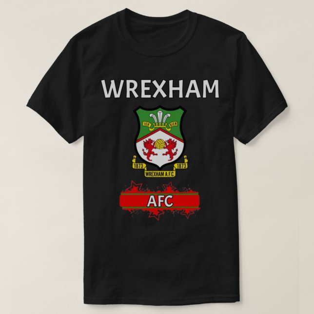 WREXHAM AFC Long T Shirt (Design framsida)