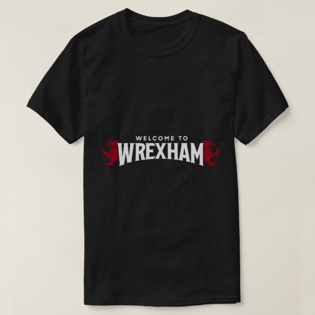 Wrexham Afc T Shirt (Design framsida)