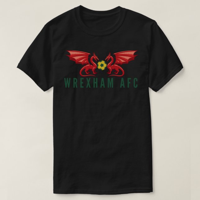 Wrexham Afc Wrexham Wrexham Association Football C T Shirt (Design framsida)