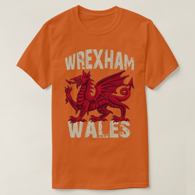Wrexham T Shirt (Design framsida)