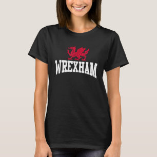 Wrexham Wales Welsh Dragon Cymru T Shirt