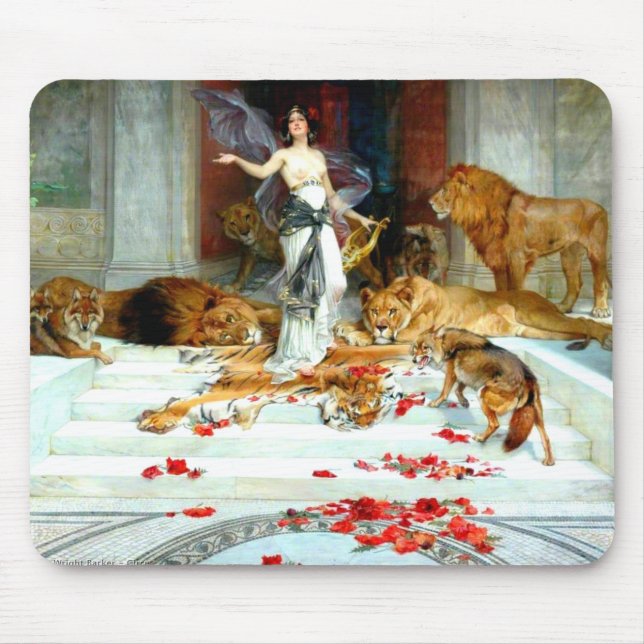 Wright Barker Circe Nyph-gudinna av Magic Witch en Musmatta (Framsidan)