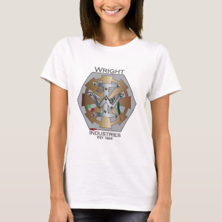 Wright branscher bemannar utslagsplatsen tee shirt