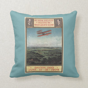Wright broderflygplan kudde