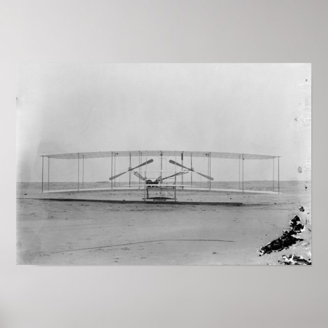Wright Brothers 1903 Maskin (framsidan) Poster (Framsidan)