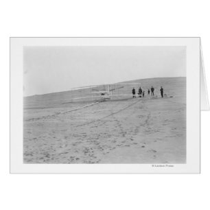 Wright Brothers 1903 Maskin vid Hälsningskort