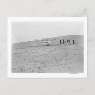Wright Brothers 1903 Maskin vid Vykort