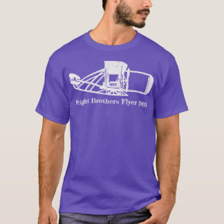 Wright Brothers First Airplane Design T Shirt