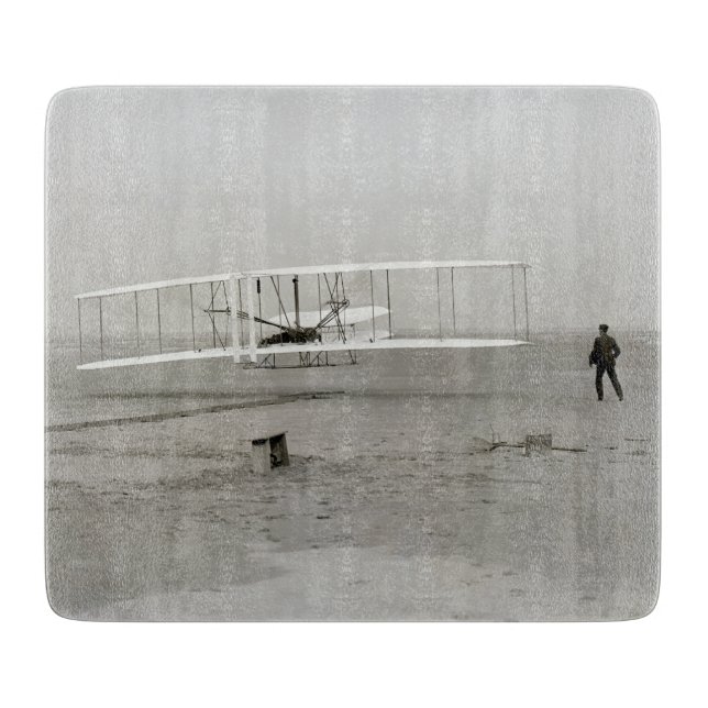 Wright Brothers Flyer First Flygplan Flight Aviati (Framsidan)