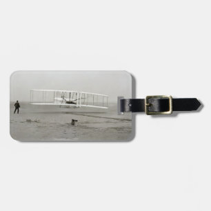 Wright Brothers Flyer First Flygplan Flight Aviati Bagagebricka