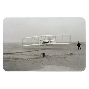 Wright Brothers Flyer First Flygplan Flight Aviati Magnet