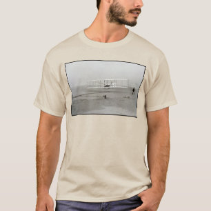 Wright Brothers Flyer First Flygplan Flight Aviati T Shirt