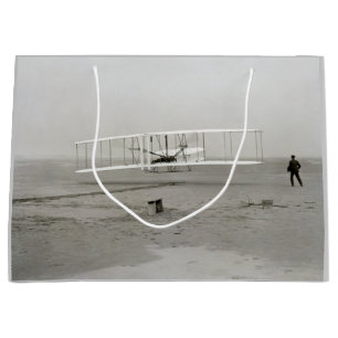 Wright Brothers Flyer Första Flygplanet Flygning A