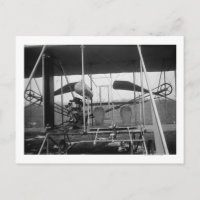 Wright Brothers Flygplan med Pilot och