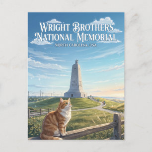 Wright Brothers National Memorial USA Vykort