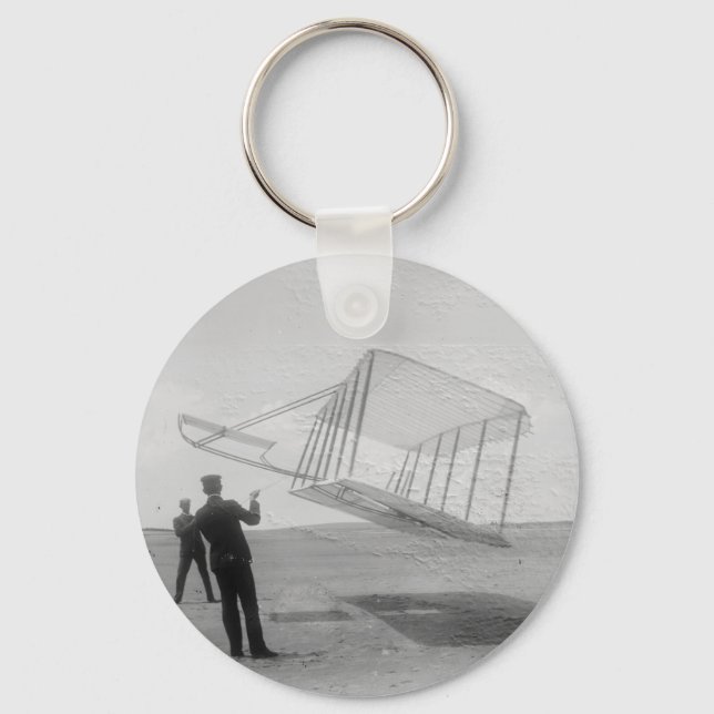 Wright Brothers testflygning Nyckelring (Framsida)