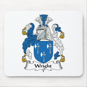 Wright familjvapensköld musmatta