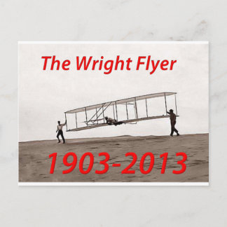 Wright Flyer-årsdagen (1903-2013) Vykort
