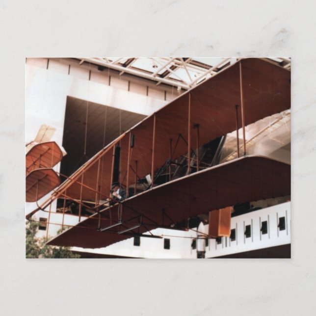 Wright Flyer Smithsonic / May 1982 Postcard Vykort (Framsida)