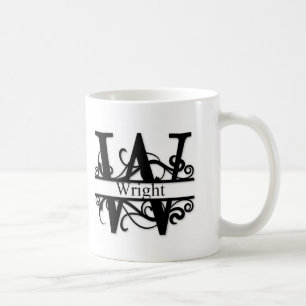 Wright Monogram Kaffemugg
