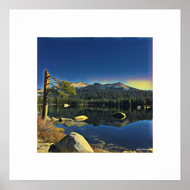 Wrights Sjö Poster (Framsidan)