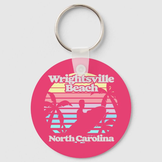 Wrights tsville Beach North Carolina Nyckelring (Framsida)
