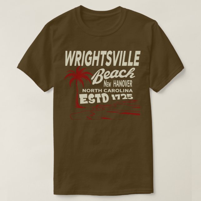 Wrights tsville Beach North olina 2 T Shirt (Design framsida)