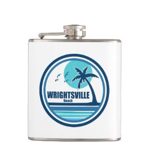Wrightstsville Beach North Carolina Handflatan Trä Fickplunta