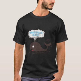 Wrightsville Beach Nc Summertime Vacationing Whale T Shirt