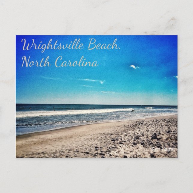 Wrightsville Beach, NC vykort (Framsida)