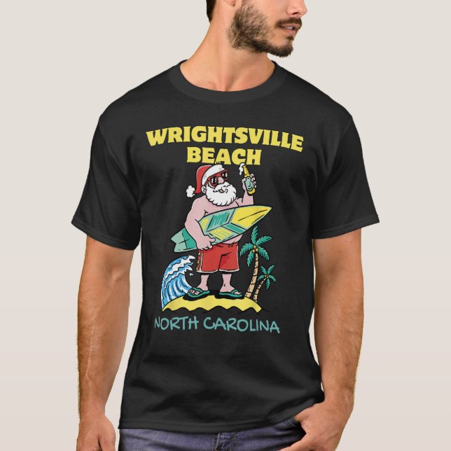 WRIGHTSVILLE BEACH NORTH CAROLINA Juljul T Shirt (Framsida)