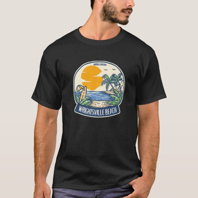 Wrightsville Beach North Carolina   T Shirt (Framsida)