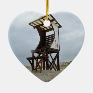Wrightsville för livvaktstativ strand NC Julgransprydnad Keramik