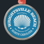 WrightTville Beach (säsongsbundet) Julgransprydnad Metall<br><div class="desc">WrightTville Beach,  North Carolina.</div>
