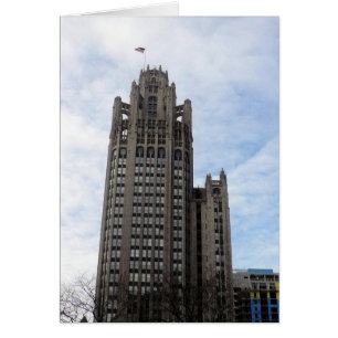 wrigley chicago hälsningskort