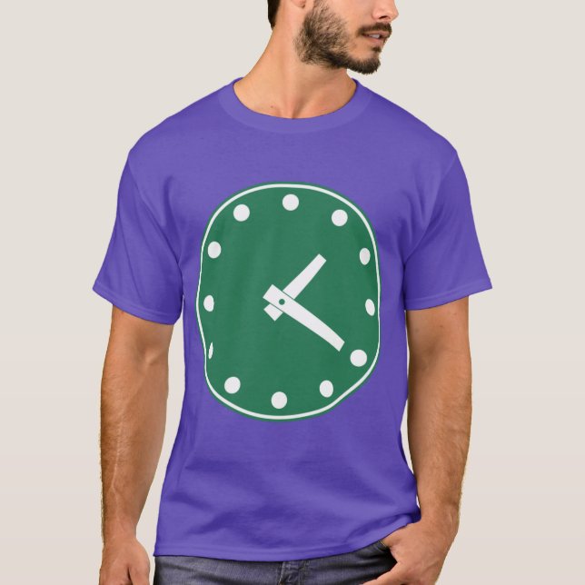 Wrigley Fält Game Clock T Shirt (Framsida)