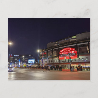 Wrigley Fält - Natten Vykort