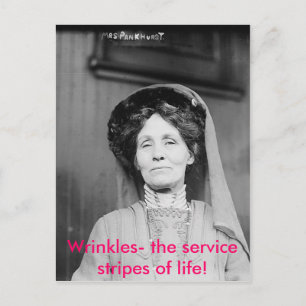 Wrinkles - livets rand! vykort