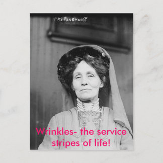 Wrinkles - livets rand! vykort