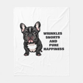Wrinkles, snores och ren lycka fleecefilt