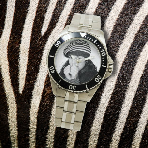 Wrist-bevakning för personlig fotomall armbandsur
